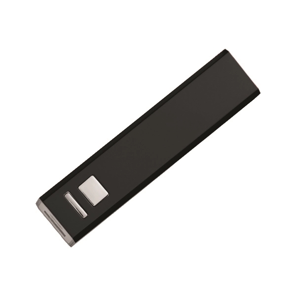 Black color option for Portable 2200 M Ah On The Go Power Bank