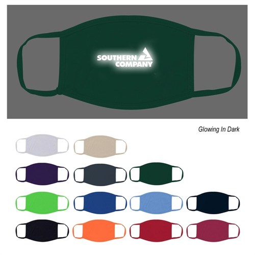 Photo of 4 Layer Cotton Mask With Glow In The Dark Ink