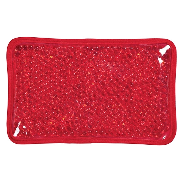 Red color option for Hot And Cold Pack With Elastic Strap