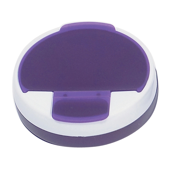 FROST PURPLE color option for Pill Holder With Four Compartments