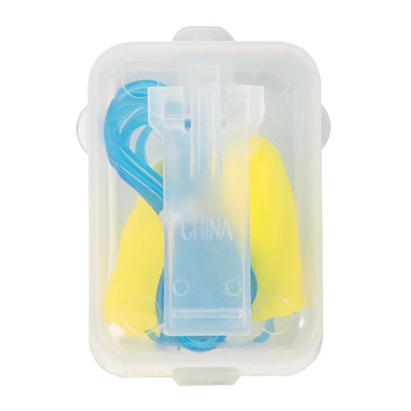 YELLOW color option for Vibrant Ear Plugs With Case For Travel