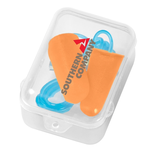 Main photo of Vibrant Ear Plugs With Case For Travel