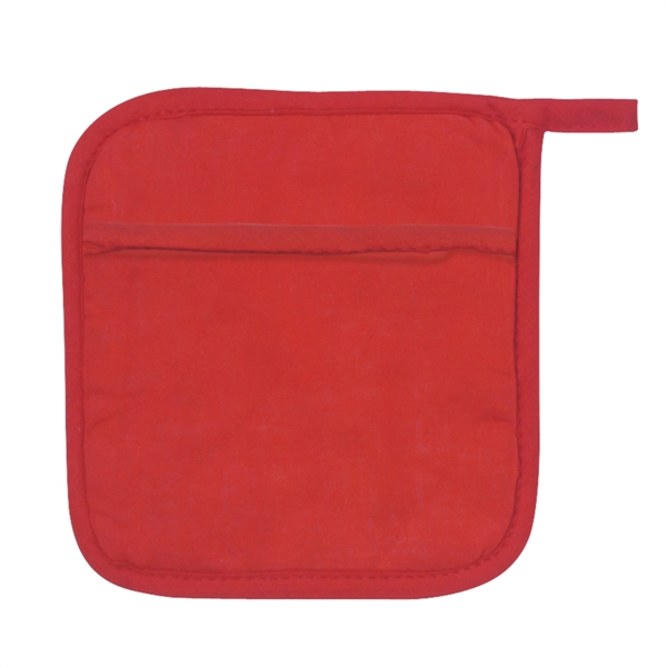 Red color option for Stylish Quilted Pot Holder