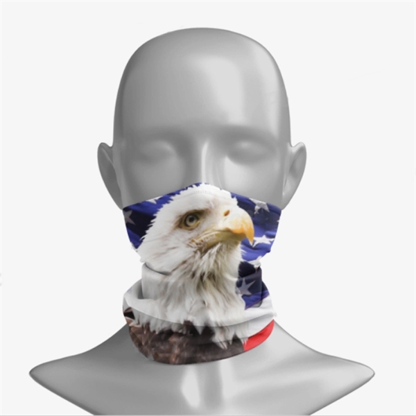 White color option for Full Color Neck Gaiter