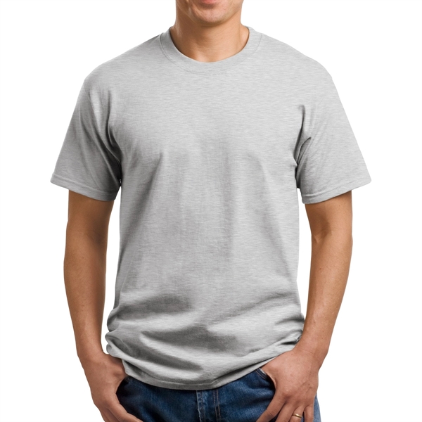 Ash color option for Tagless Cotton T Shirt