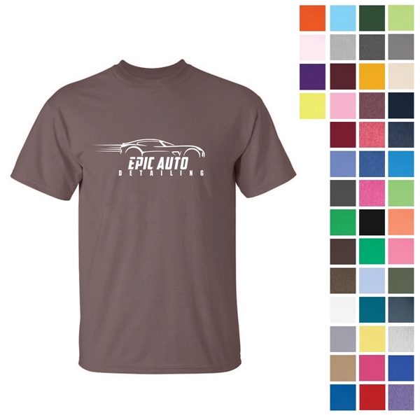 Athletic Brown color option for Tagless Cotton T Shirt