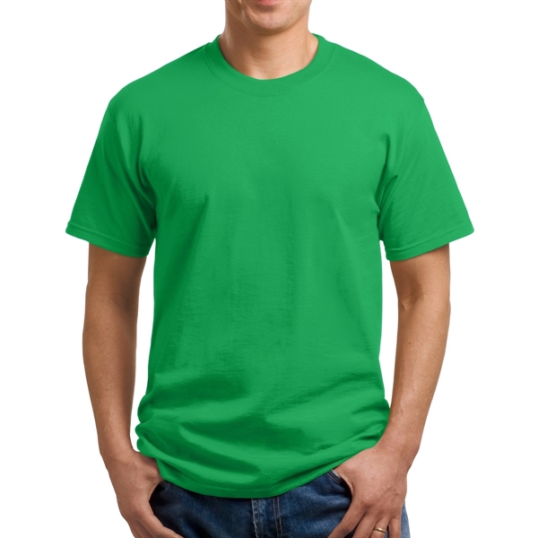 Kelly color option for Tagless Cotton T Shirt