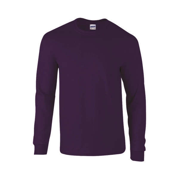 Purple color option for Gildan Grownups Cotton Full Arm Length T Shirt