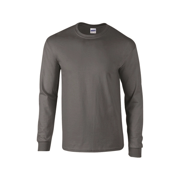 SPORT GRAY color option for Gildan Grownups Cotton Full Arm Length T Shirt