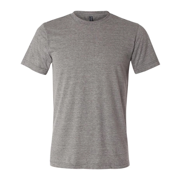 Athletic Gray Triblend color option for Unisex Retail Fit Short Sleeve Tee