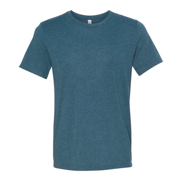 Blue Triblend color option for Unisex Retail Fit Short Sleeve Tee