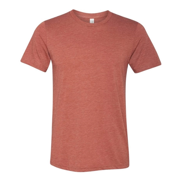 Cardinal Triblend color option for Unisex Retail Fit Short Sleeve Tee