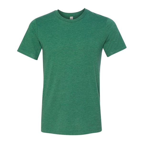 Grass Green Triblend color option for Unisex Retail Fit Short Sleeve Tee