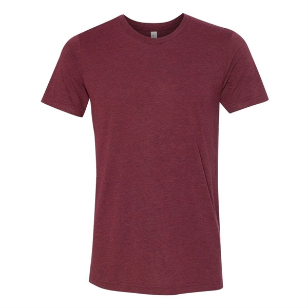 Maroon Triblend color option for Unisex Retail Fit Short Sleeve Tee