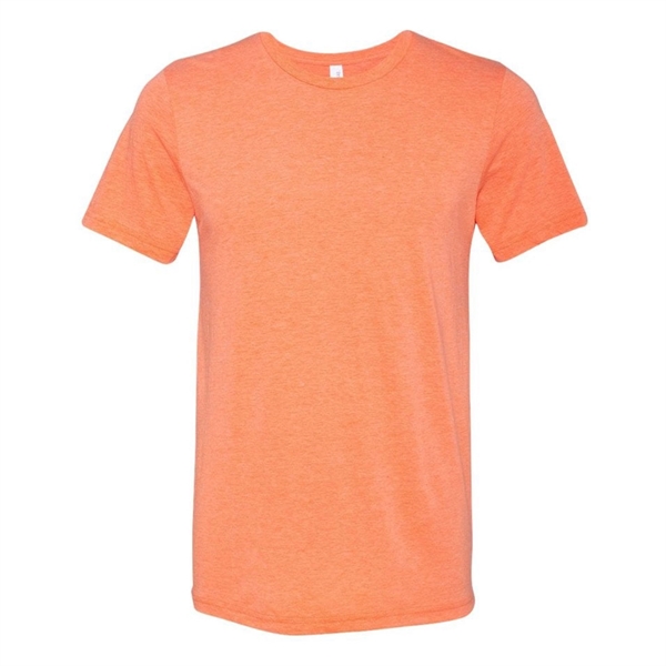 Orange Triblend color option for Unisex Retail Fit Short Sleeve Tee
