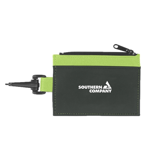 BLACK WITH LIME color option for Colorful Id Case