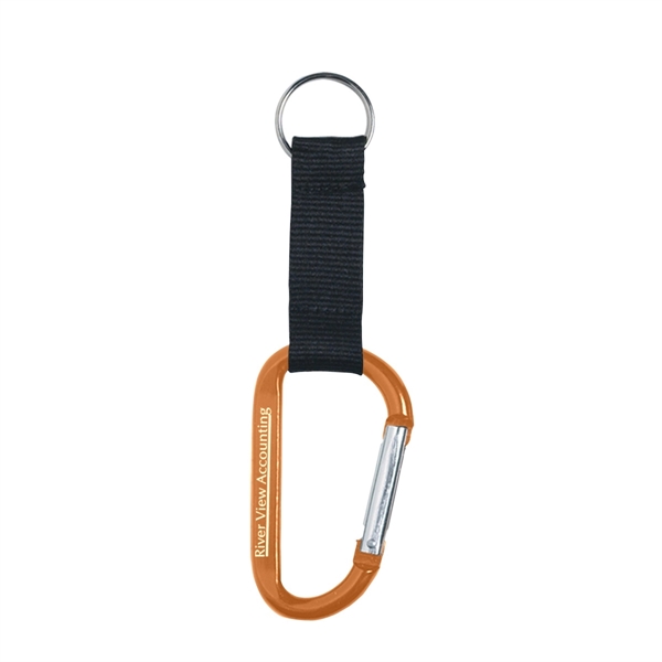 Orange color option for 8mm Carabiner