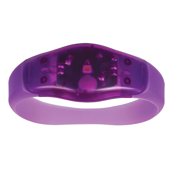 Purple color option for Outdoor Safety Wristband Lights