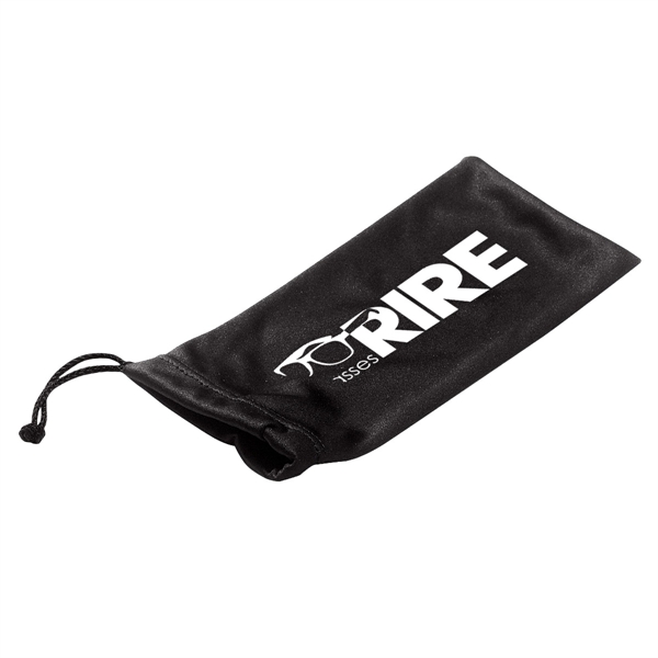Black color option for Microfiber Pouch With Drawstring