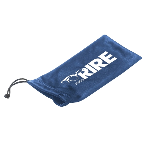 Royal Blue color option for Microfiber Pouch With Drawstring