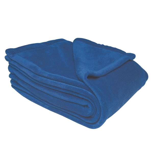 Royal Blue color option for Custom Chenille Outdoor Blanket