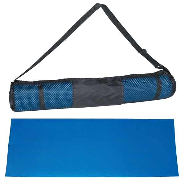 Blue color option for Easily Coveyable Yoga Mat