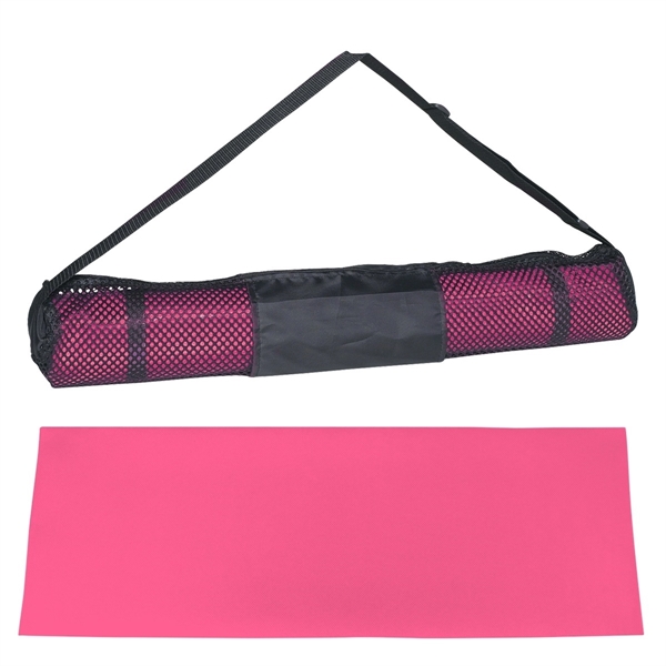 Pink color option for Easily Coveyable Yoga Mat