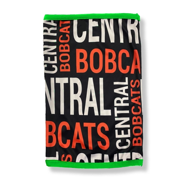 Lime Green color option for Premium Neck Gaiter With Trim