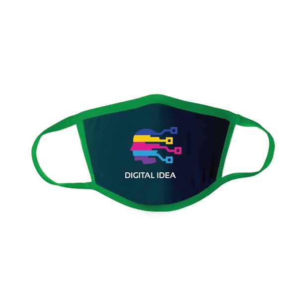 Lime Green color option for Premium Bendabe Nose Wire Mask   3 Ply