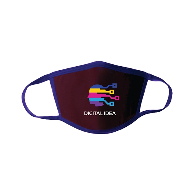Purple color option for Premium Bendabe Nose Wire Mask   3 Ply