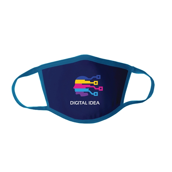 Royal Blue color option for Premium Bendabe Nose Wire Mask   3 Ply