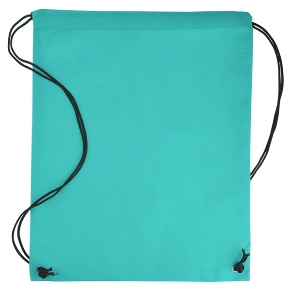 Teal color option for Non Woven Drawstring Knapsack