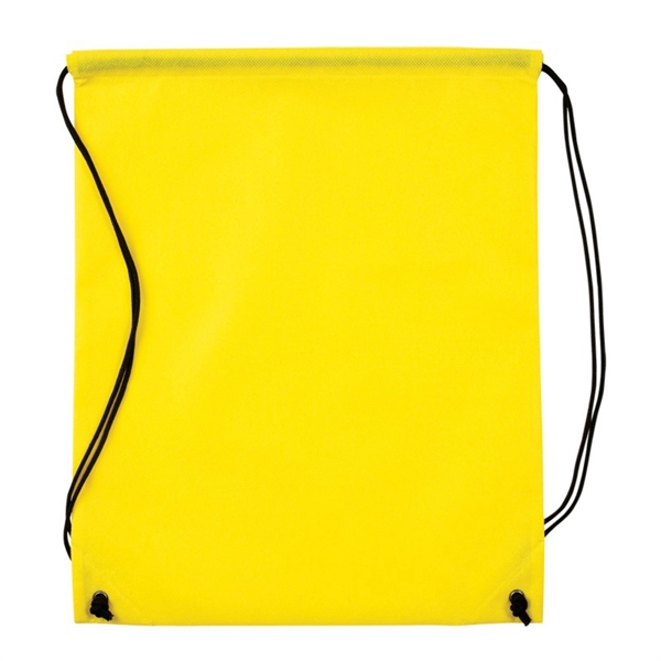 Yellow color option for Non Woven Drawstring Knapsack