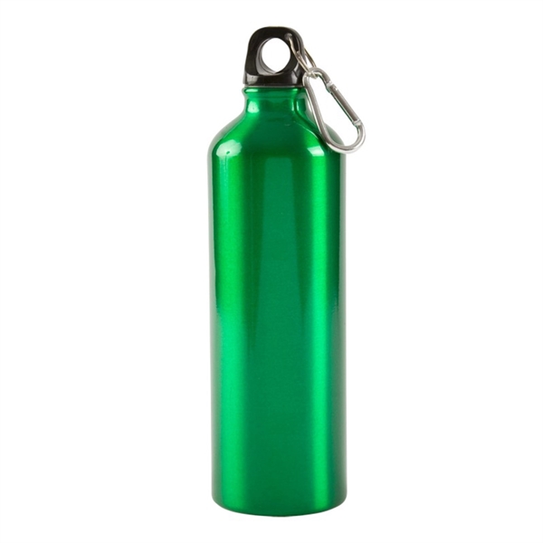 Green color option for 25 Oz. Aluminum Bottle With Carabiner