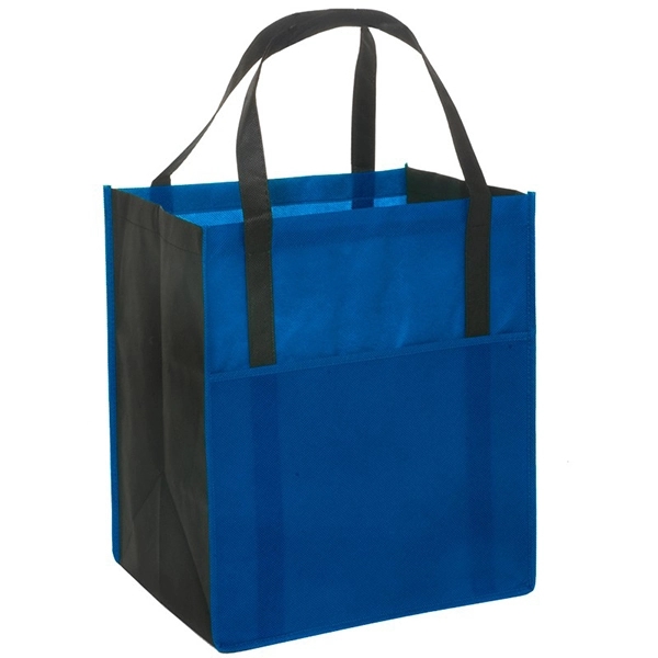 Black-Blue color option for Metro Shopper Tote