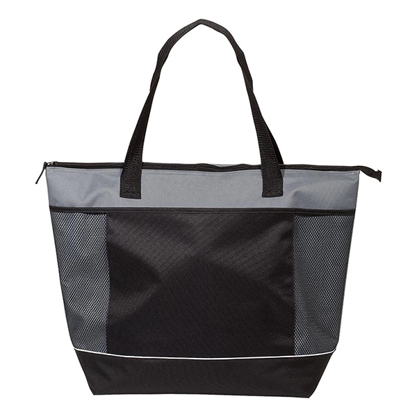 Gray color option for Large Insulated Cooler Tote Bag