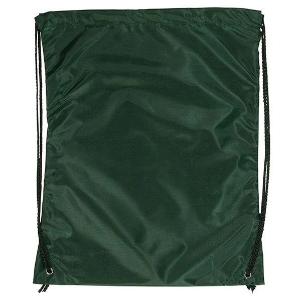Hunter Green color option for Drawstring Bag