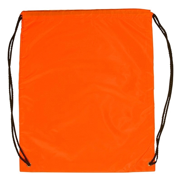 Orange color option for Drawstring Bag