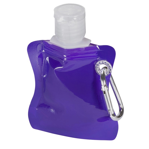 Translucent Purple color option for 1oz Hand Sanitizer In Foldable Pouch