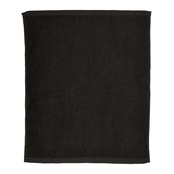 Black color option for Hemmed Cotton Rally Towel