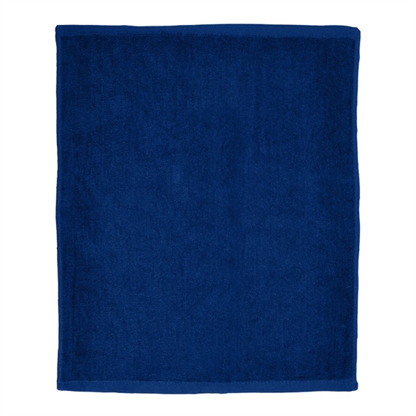 Navy Blue color option for Hemmed Cotton Rally Towel