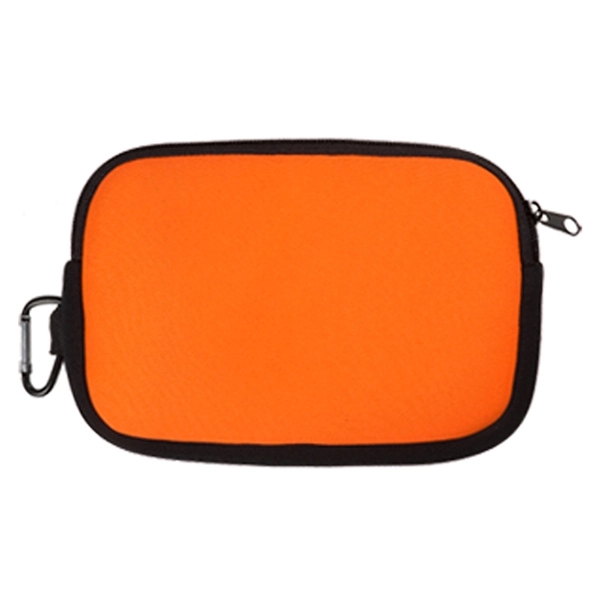 Orange color option for Portable Rubber Pouch