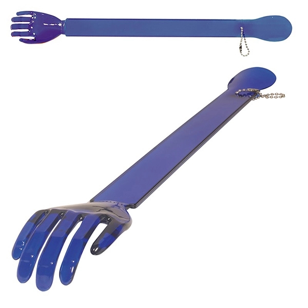 Translucent Blue color option for Back Scratcher & Shoe Horn Combo