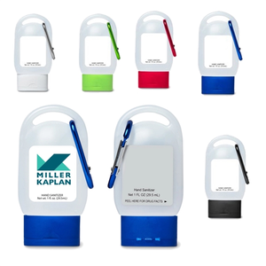 Photo of Compact Hand Sanitizer With Carabiner