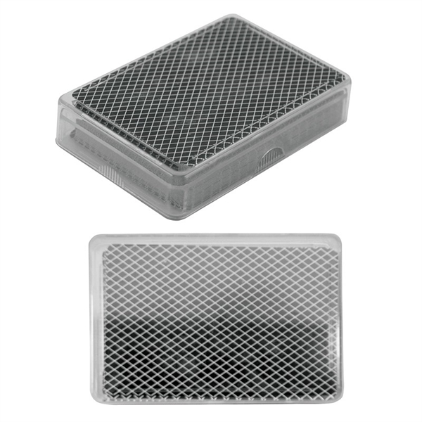 Clear-Black color option for Handy Standard Playing Cards