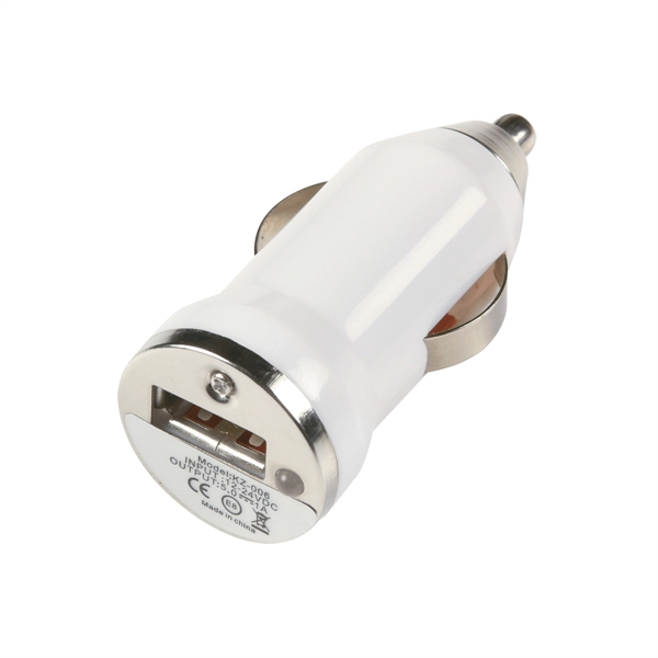 White color option for Convenient Car Adapter