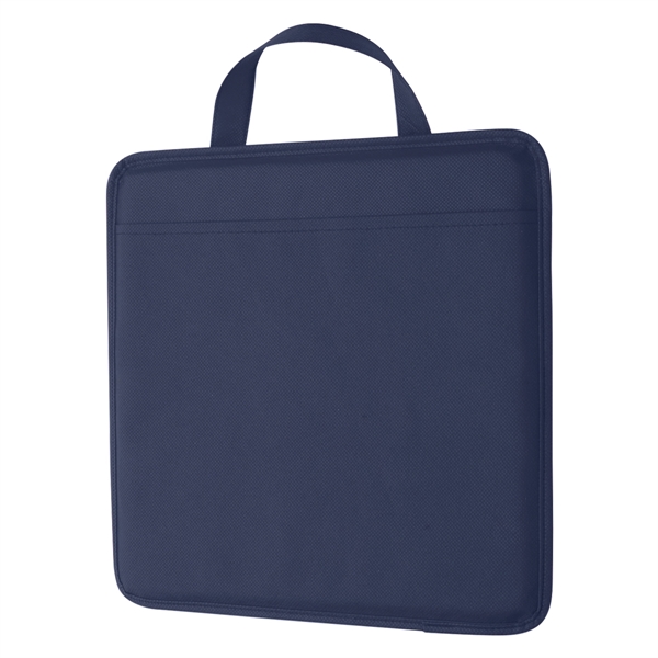 Navy Blue color option for Plain Stadium Cushion