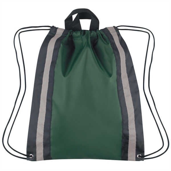 Forest Green color option for Stylish Safety Reflective Sports Bag For Outdoors