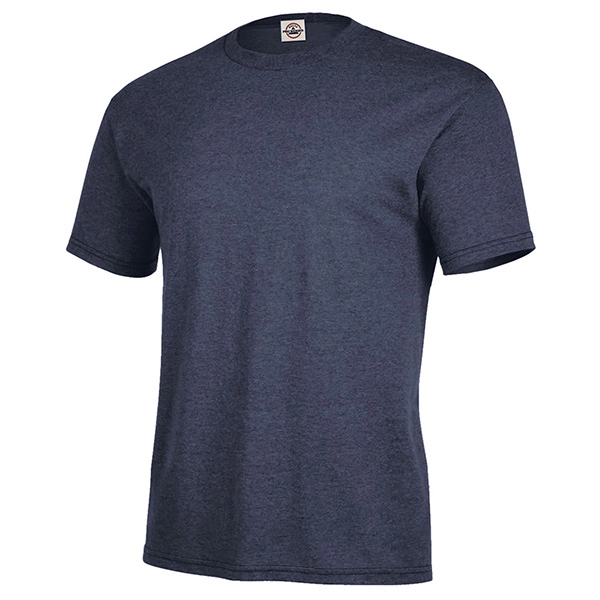 Denim Heather color option for Seamless Short Sleeve T Shirt
