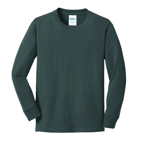 Dark Green color option for Classic Style Long Sleeve Cotton T Shirt